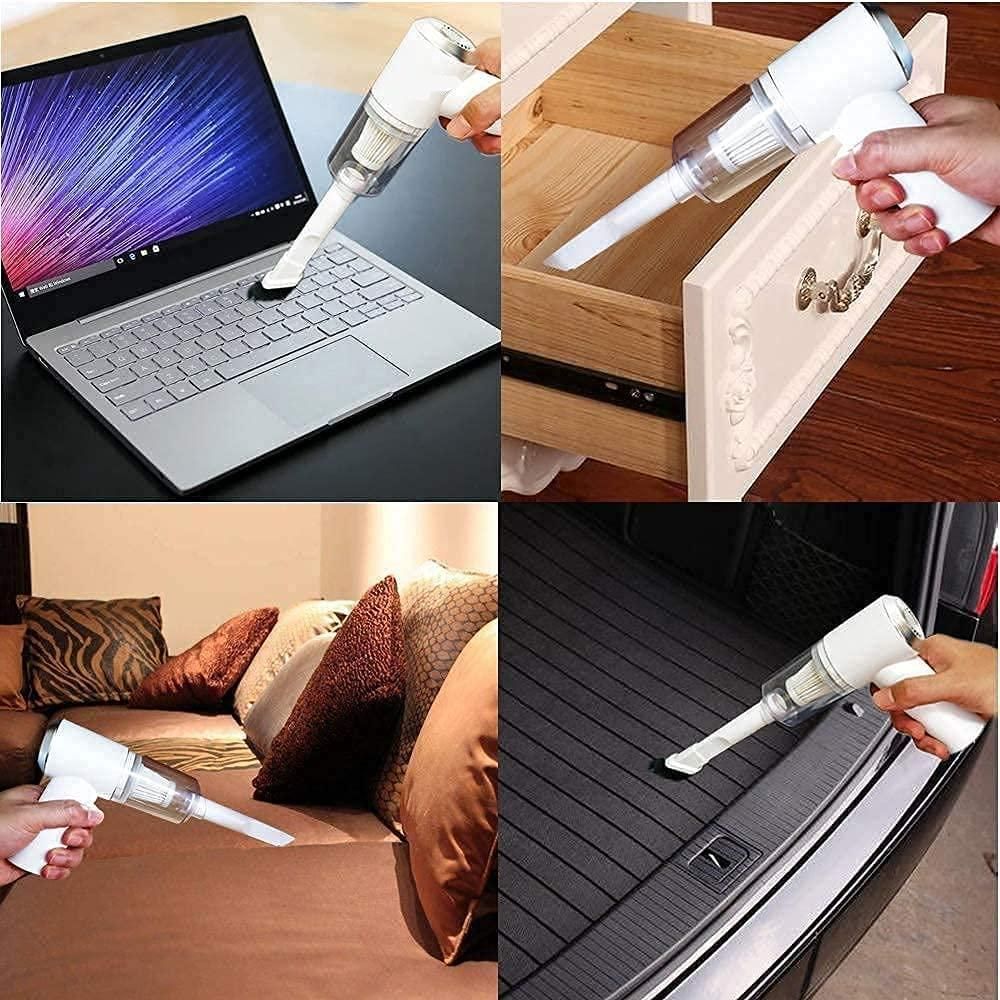 "Portable Air Duster Pro - Wireless Mini Vacuum Cleaner "
