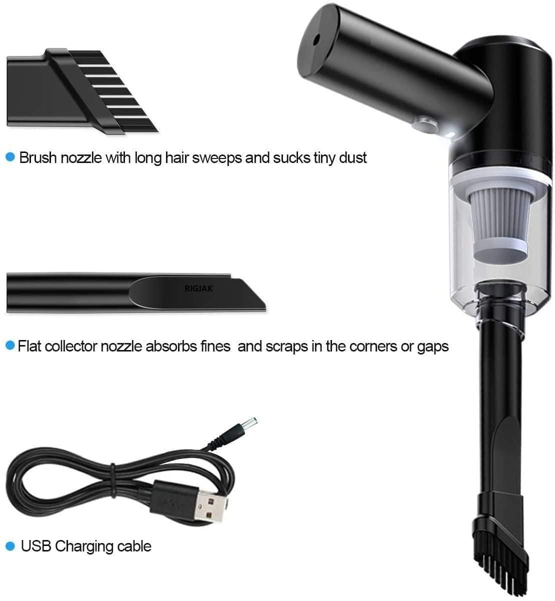"Portable Air Duster Pro - Wireless Mini Vacuum Cleaner "