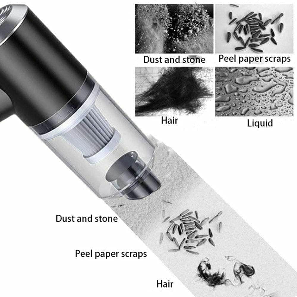 "Portable Air Duster Pro - Wireless Mini Vacuum Cleaner "